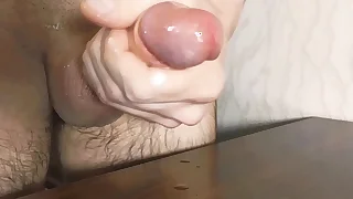 Took oft-times of lube with an increment of jerked off a big dig up